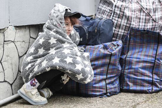 Russia Ukraine Military Operation Evacuees