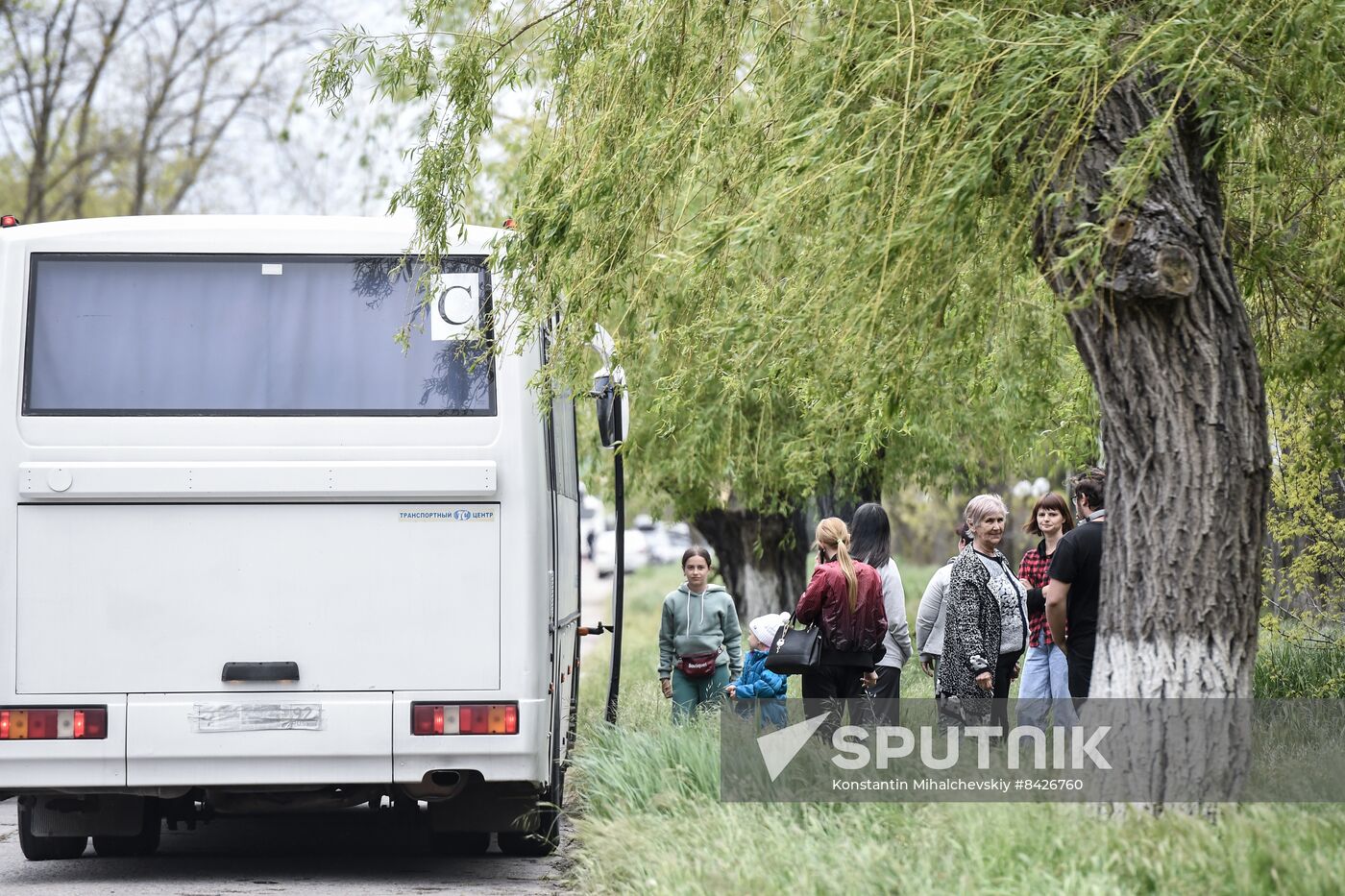 Russia Ukraine Military Operation Evacuees