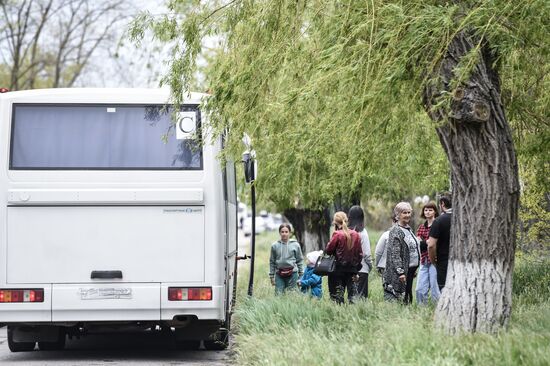 Russia Ukraine Military Operation Evacuees