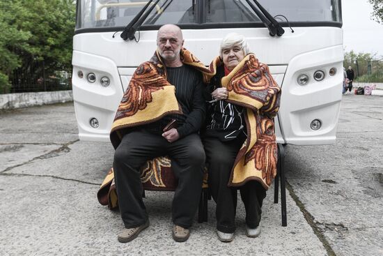 Russia Ukraine Military Operation Evacuees