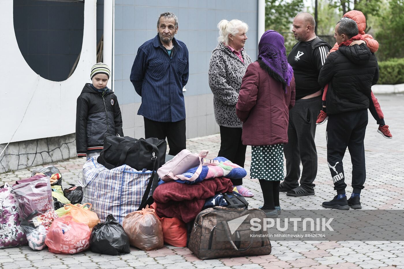Russia Ukraine Military Operation Evacuees