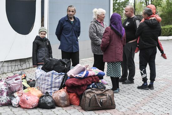 Russia Ukraine Military Operation Evacuees