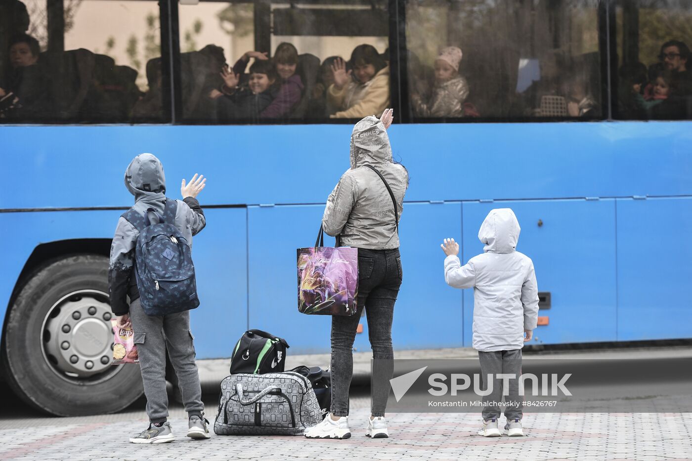 Russia Ukraine Military Operation Evacuees