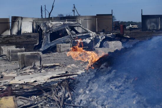 Russia Wildfires