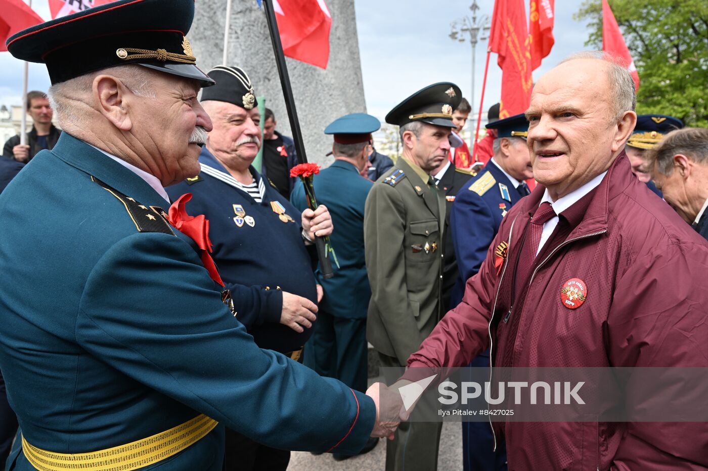 Russia WWII Wreath Laying