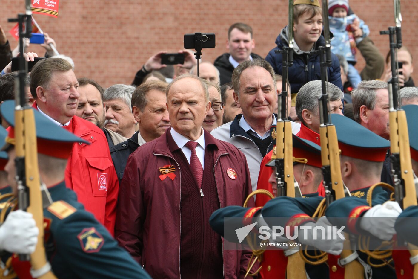 Russia WWII Wreath Laying