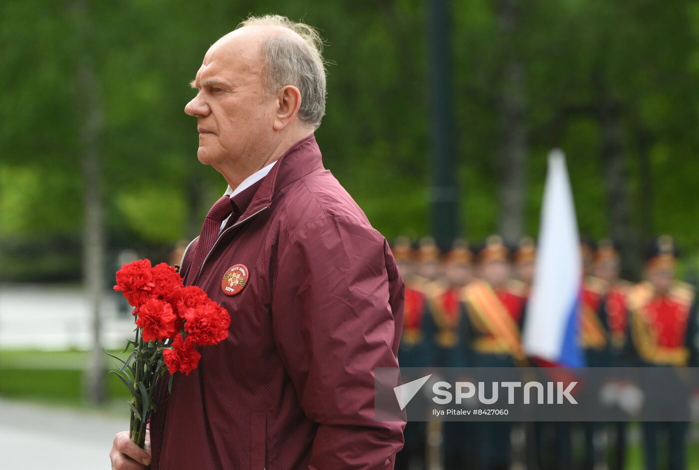 Russia WWII Wreath Laying