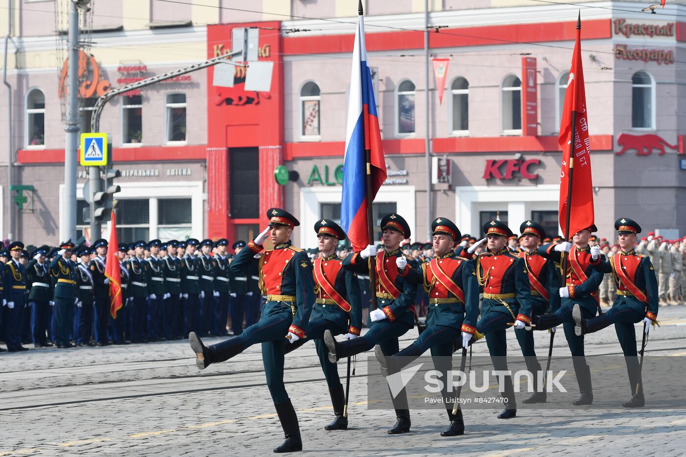 Russia Regions WWII Victory Day Parade