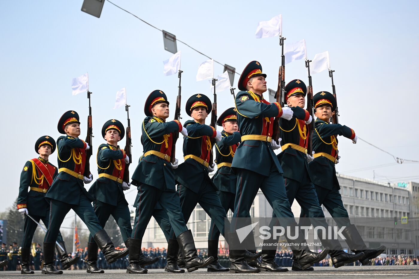 Russia Regions WWII Victory Day Parade