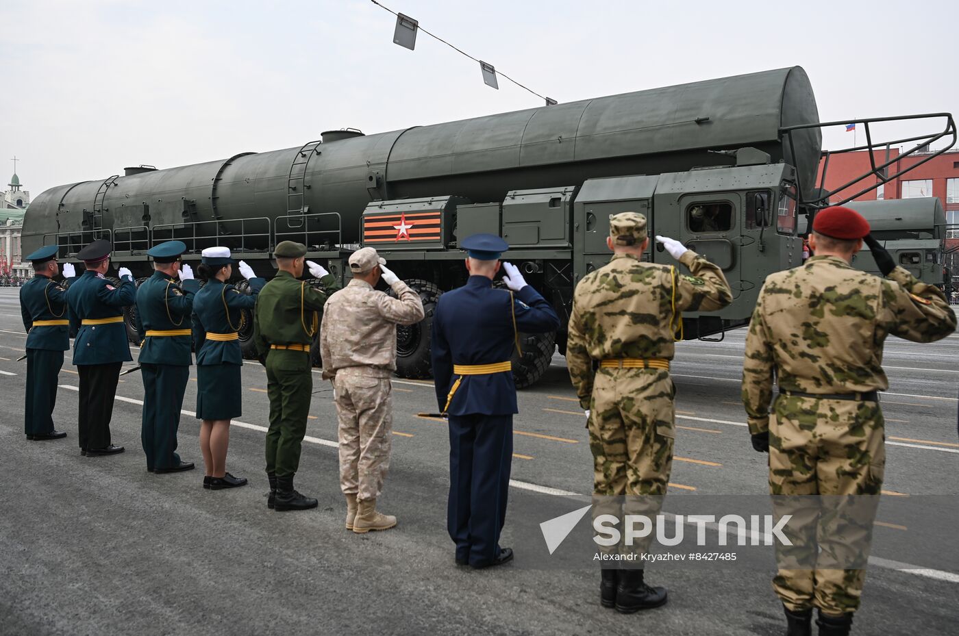 Russia Regions WWII Victory Day Parade