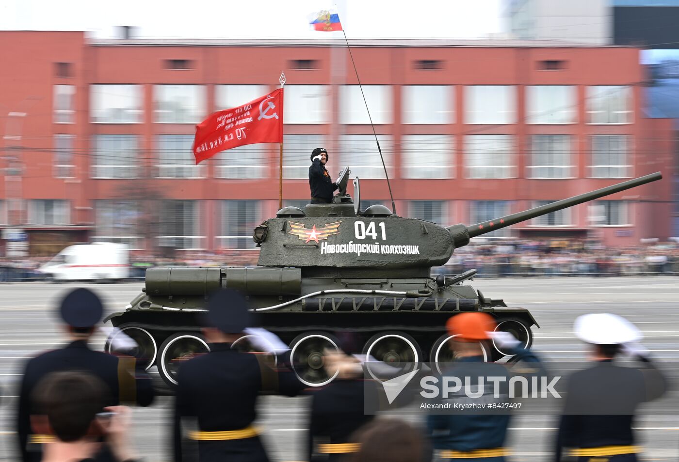 Russia Regions WWII Victory Day Parade