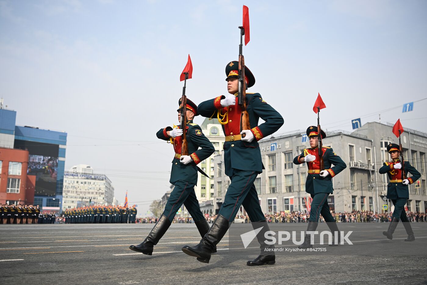 Russia Regions WWII Victory Day Parade