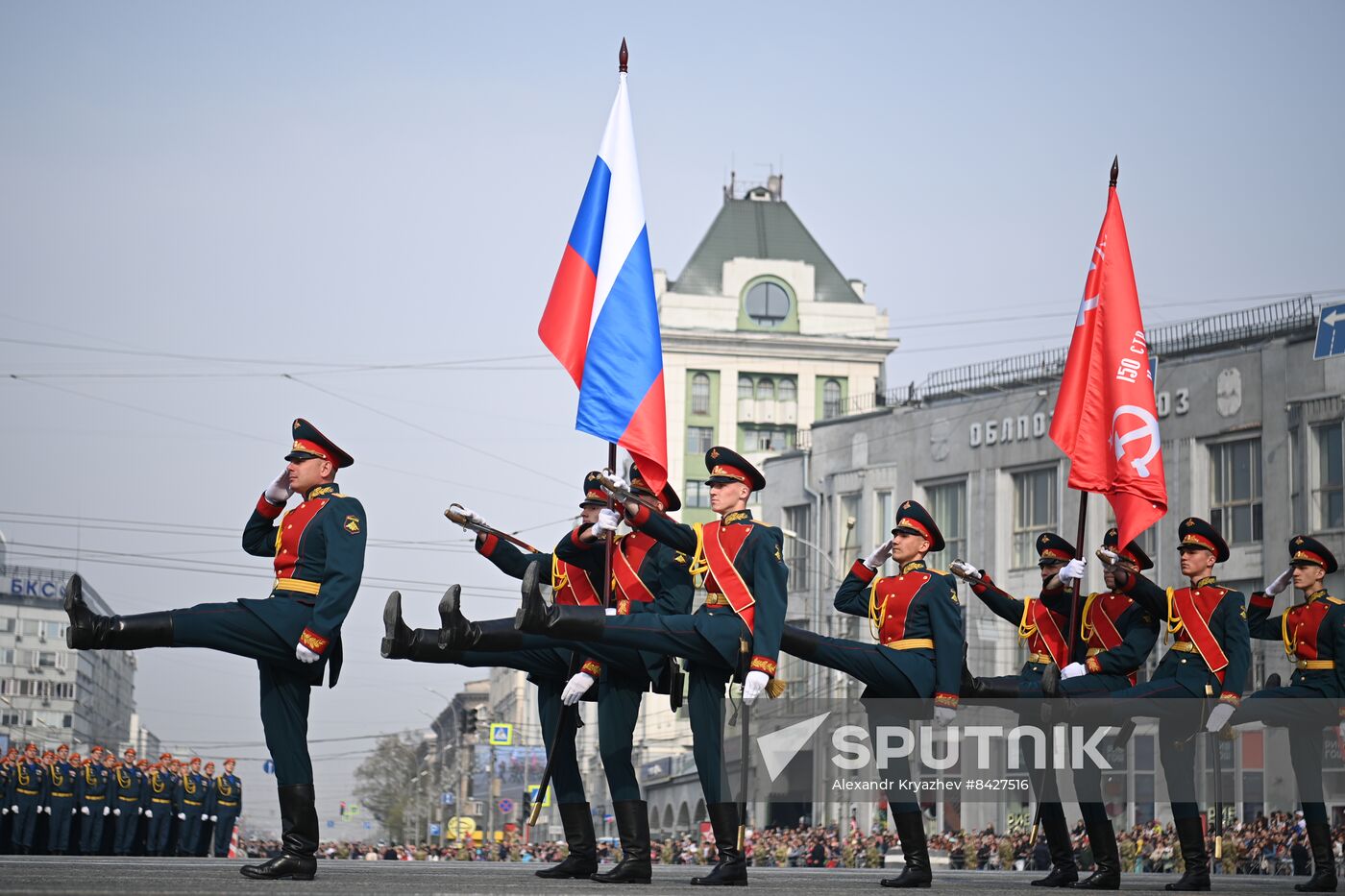 Russia Regions WWII Victory Day Parade