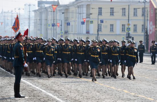 Russia Regions WWII Victory Day Parade