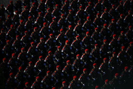 Russia WWII Victory Day Parade