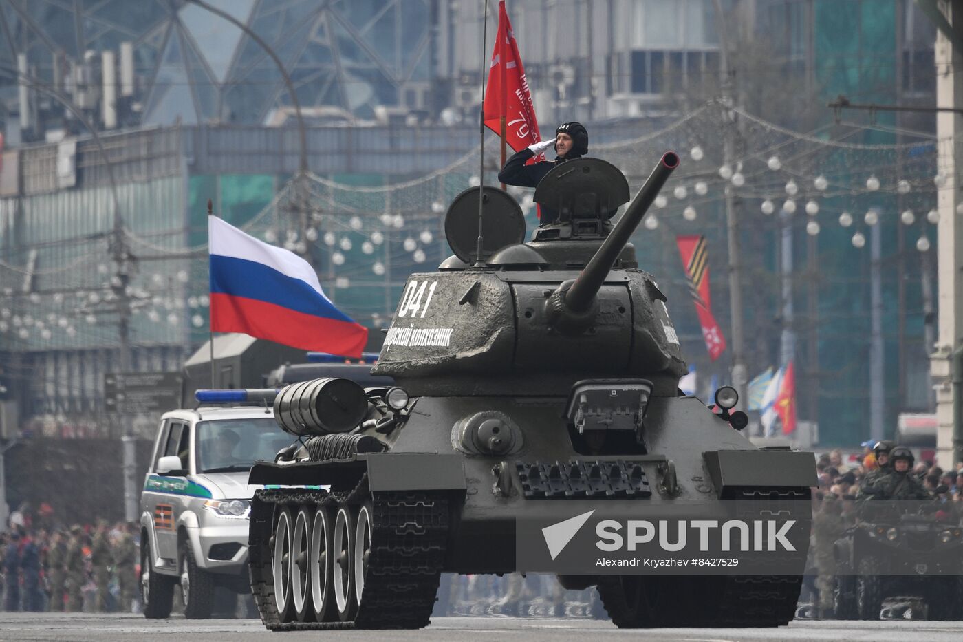 Russia Regions WWII Victory Day Parade