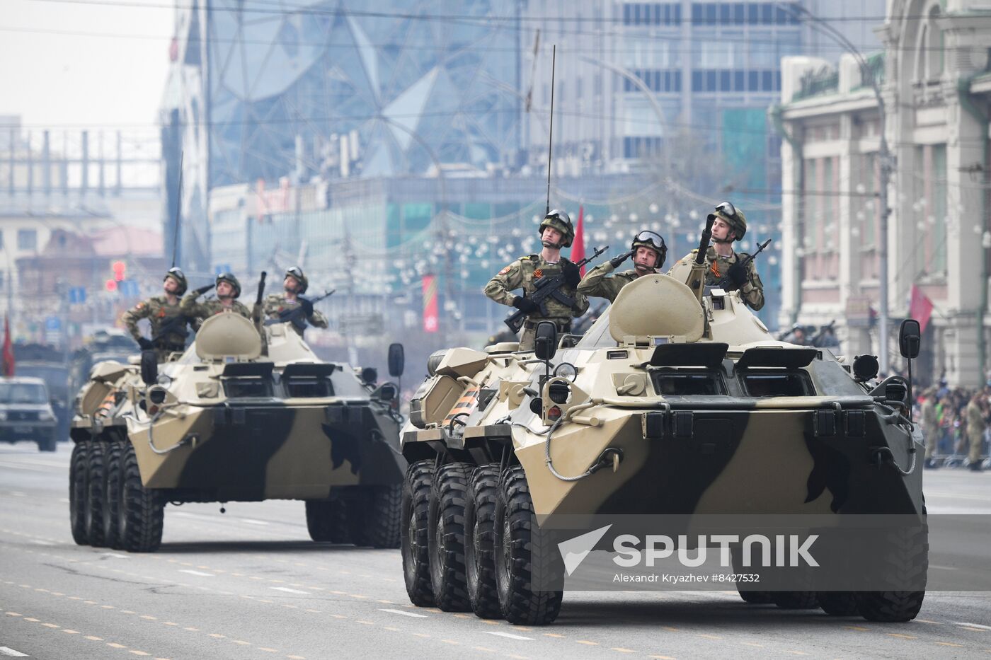 Russia Regions WWII Victory Day Parade