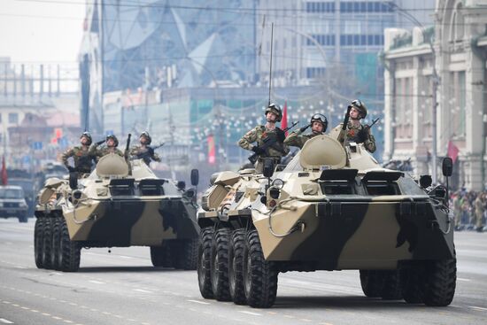 Russia Regions WWII Victory Day Parade