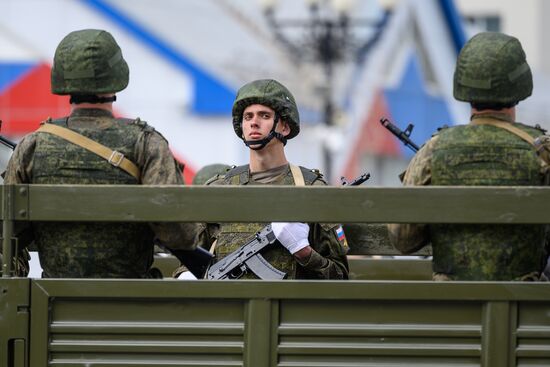 Russia Regions WWII Victory Day Parade