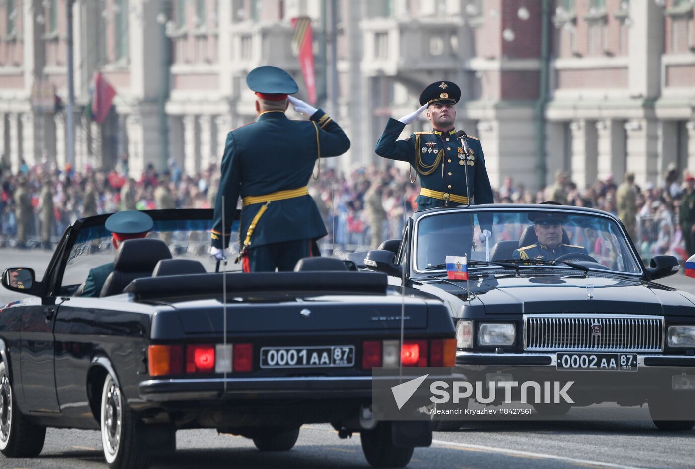 Russia Regions WWII Victory Day Parade