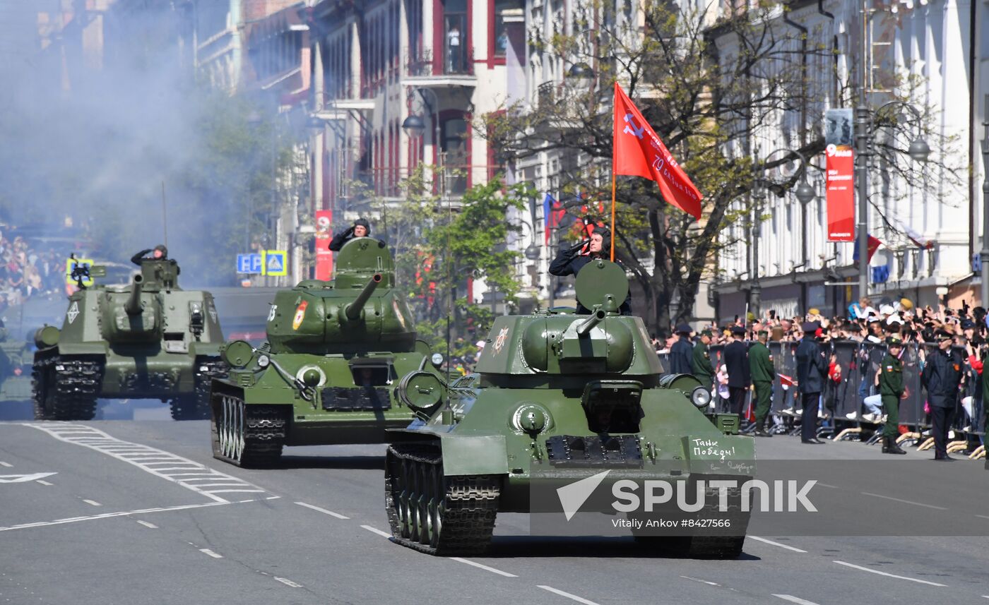 Russia Regions WWII Victory Day Parade