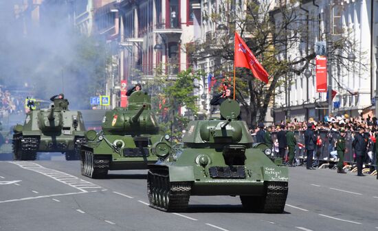 Russia Regions WWII Victory Day Parade