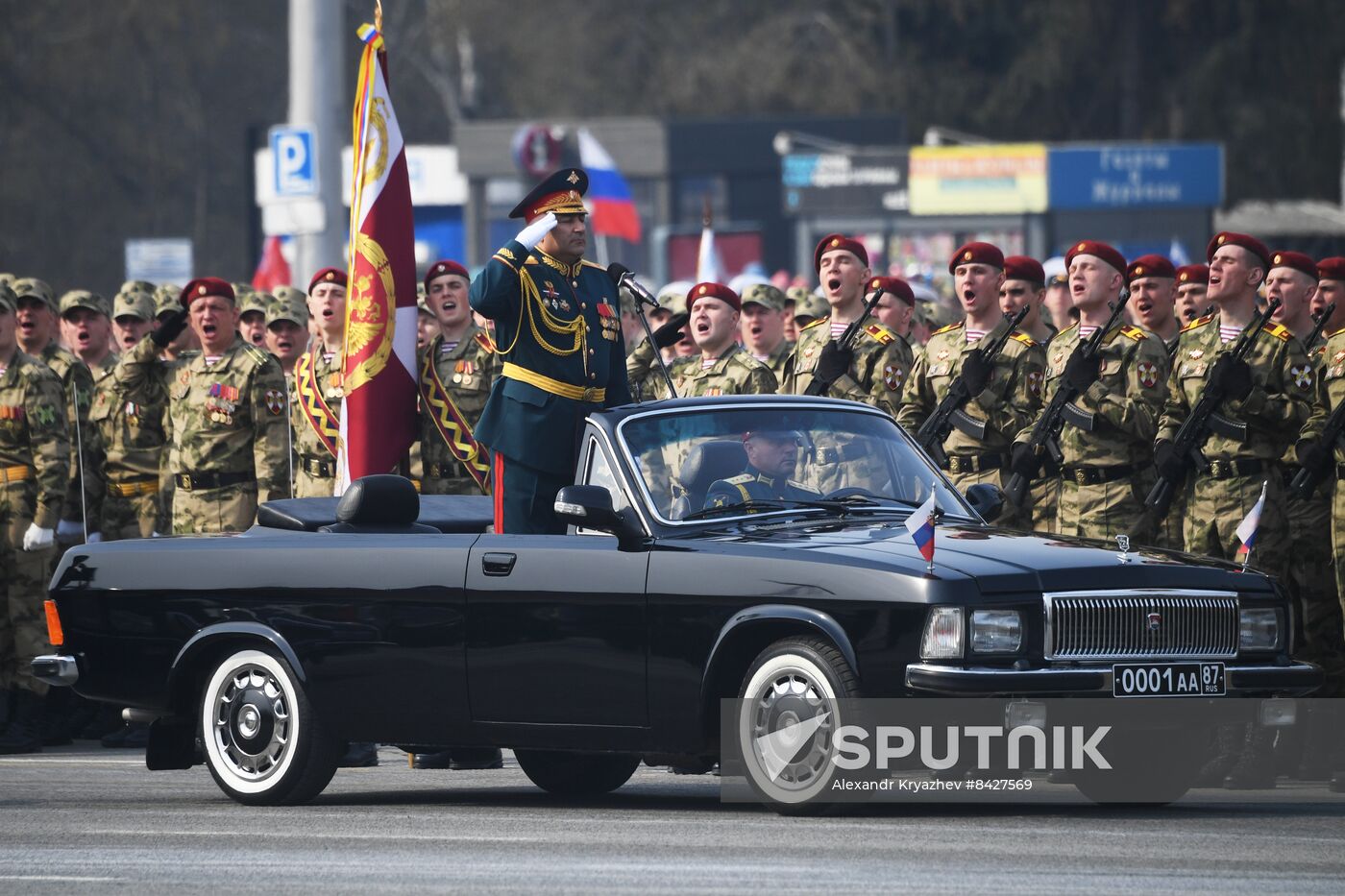 Russia Regions WWII Victory Day Parade