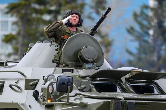 Russia Regions WWII Victory Day Parade