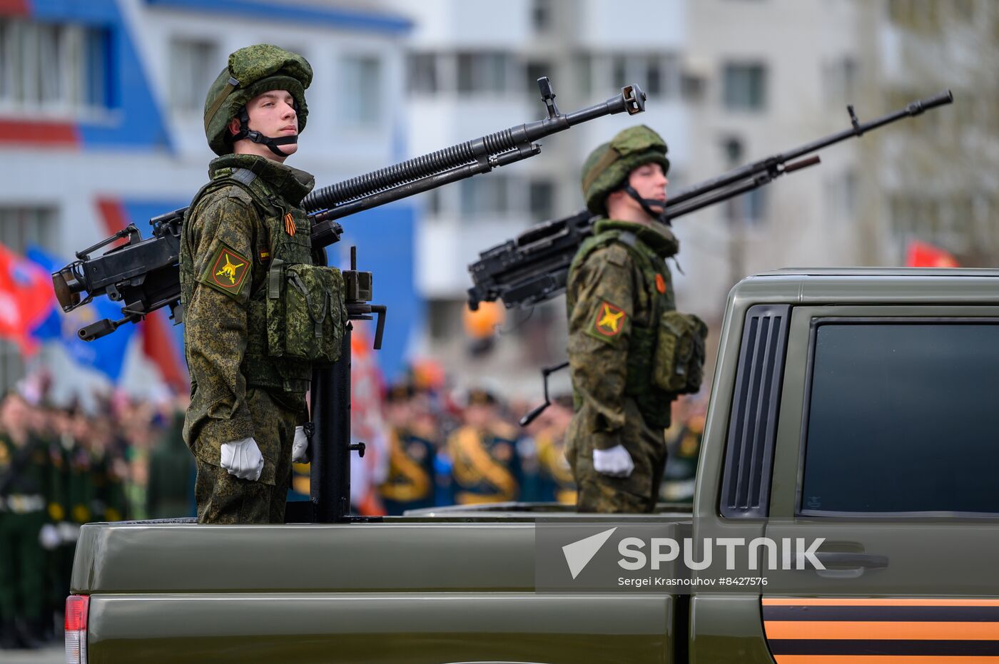 Russia Regions WWII Victory Day Parade