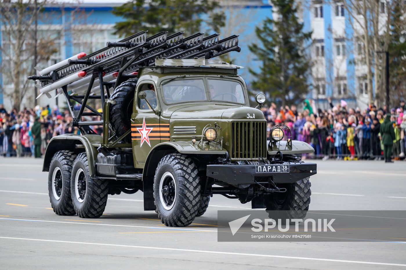 Russia Regions WWII Victory Day Parade