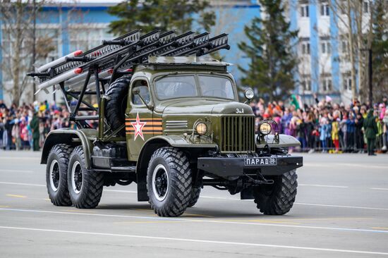 Russia Regions WWII Victory Day Parade