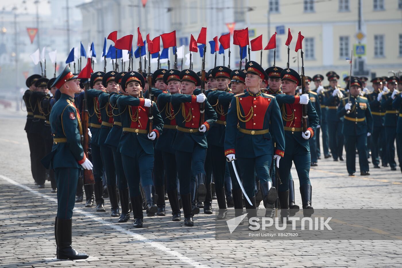 Russia Regions WWII Victory Day Parade