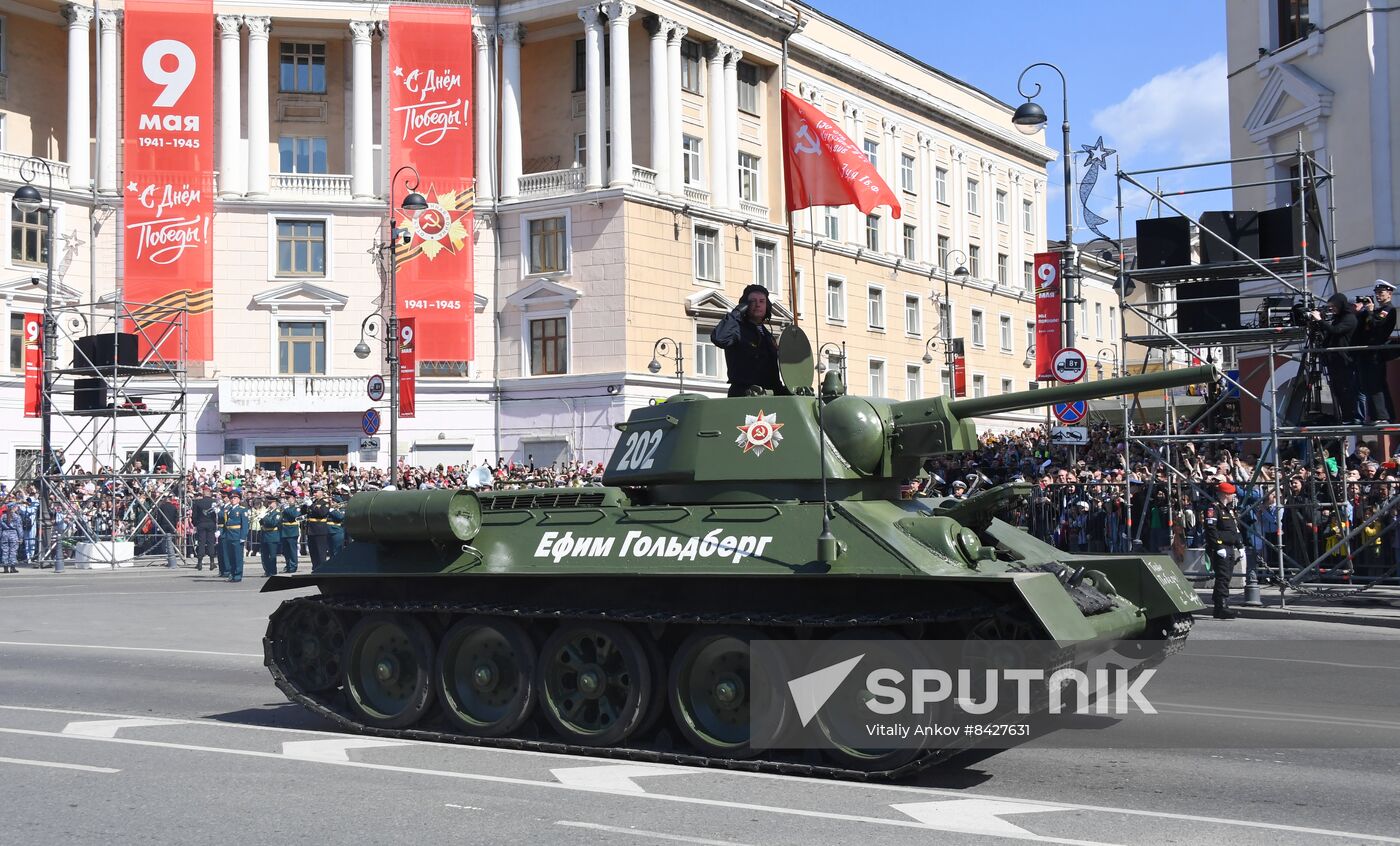 Russia Regions WWII Victory Day Parade