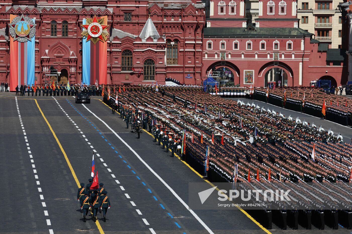 Russia WWII Victory Day Parade