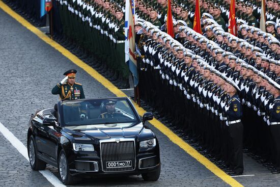 Russia WWII Victory Day Parade