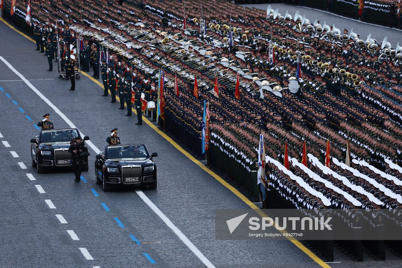 Russia WWII Victory Day Parade