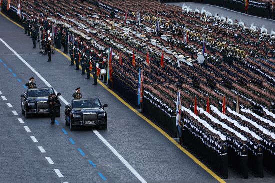 Russia WWII Victory Day Parade