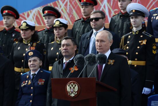 Russia WWII Victory Day Parade