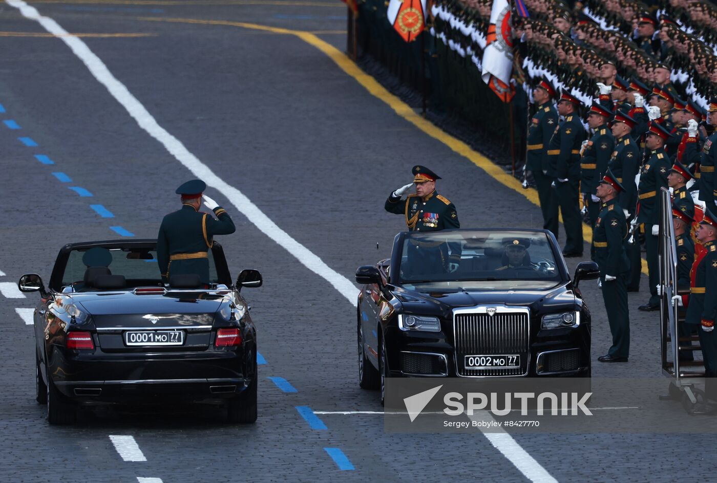 Russia WWII Victory Day Parade