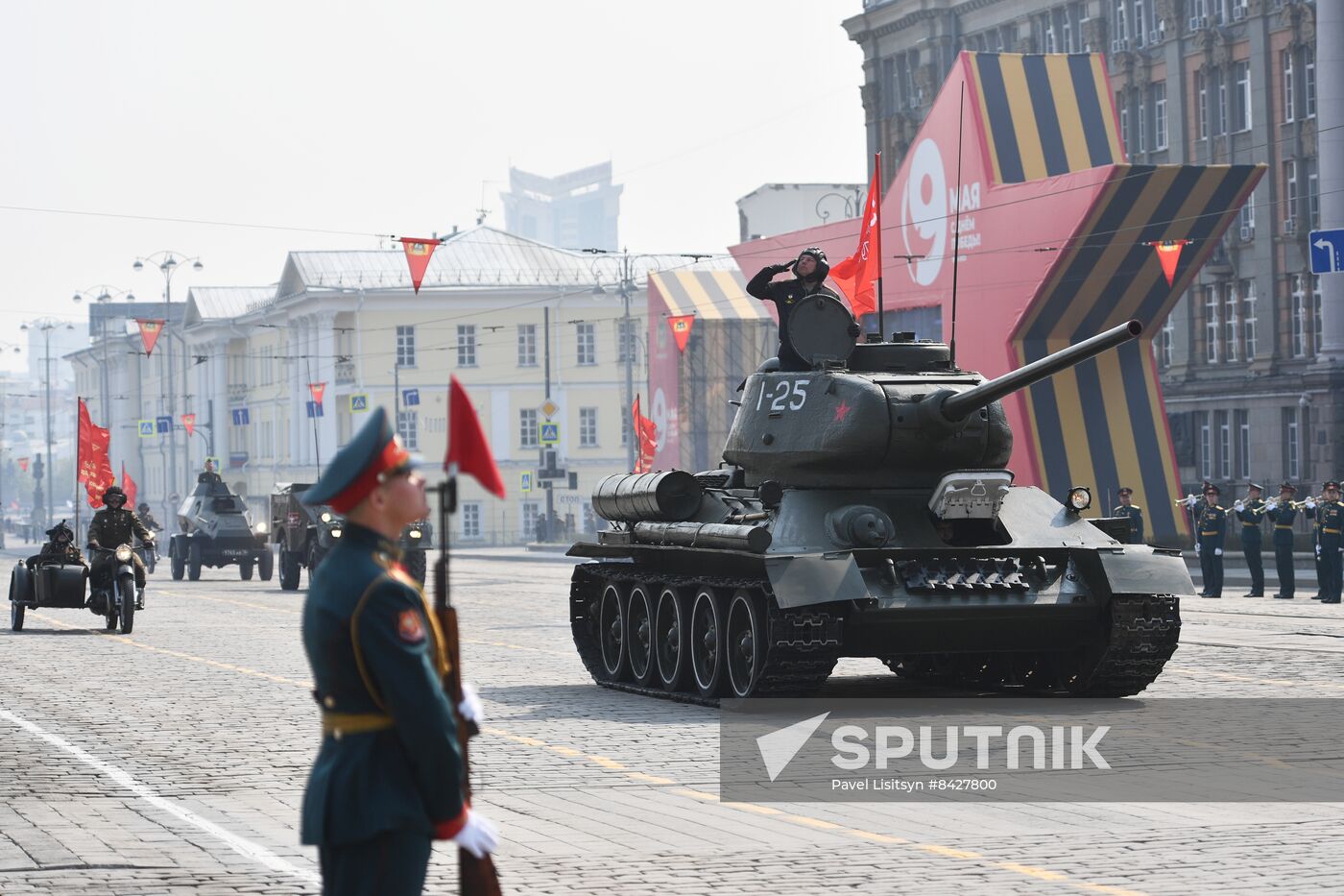 Russia Regions WWII Victory Day Parade