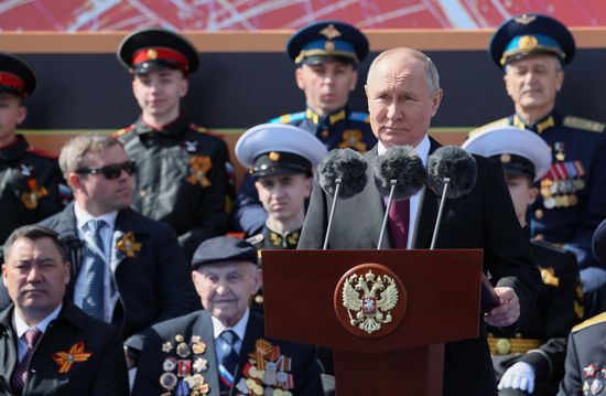 Russia WWII Victory Day Parade