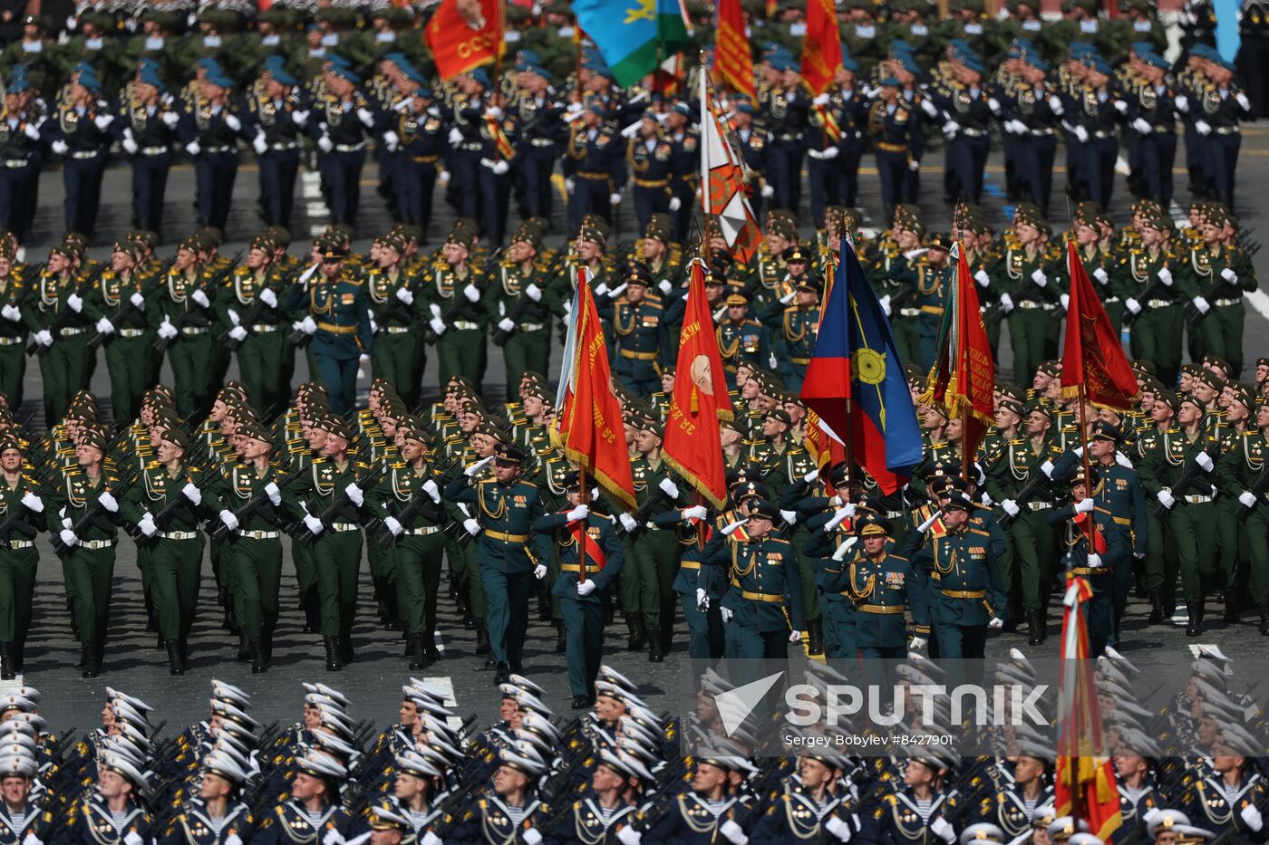 Russia WWII Victory Day Parade