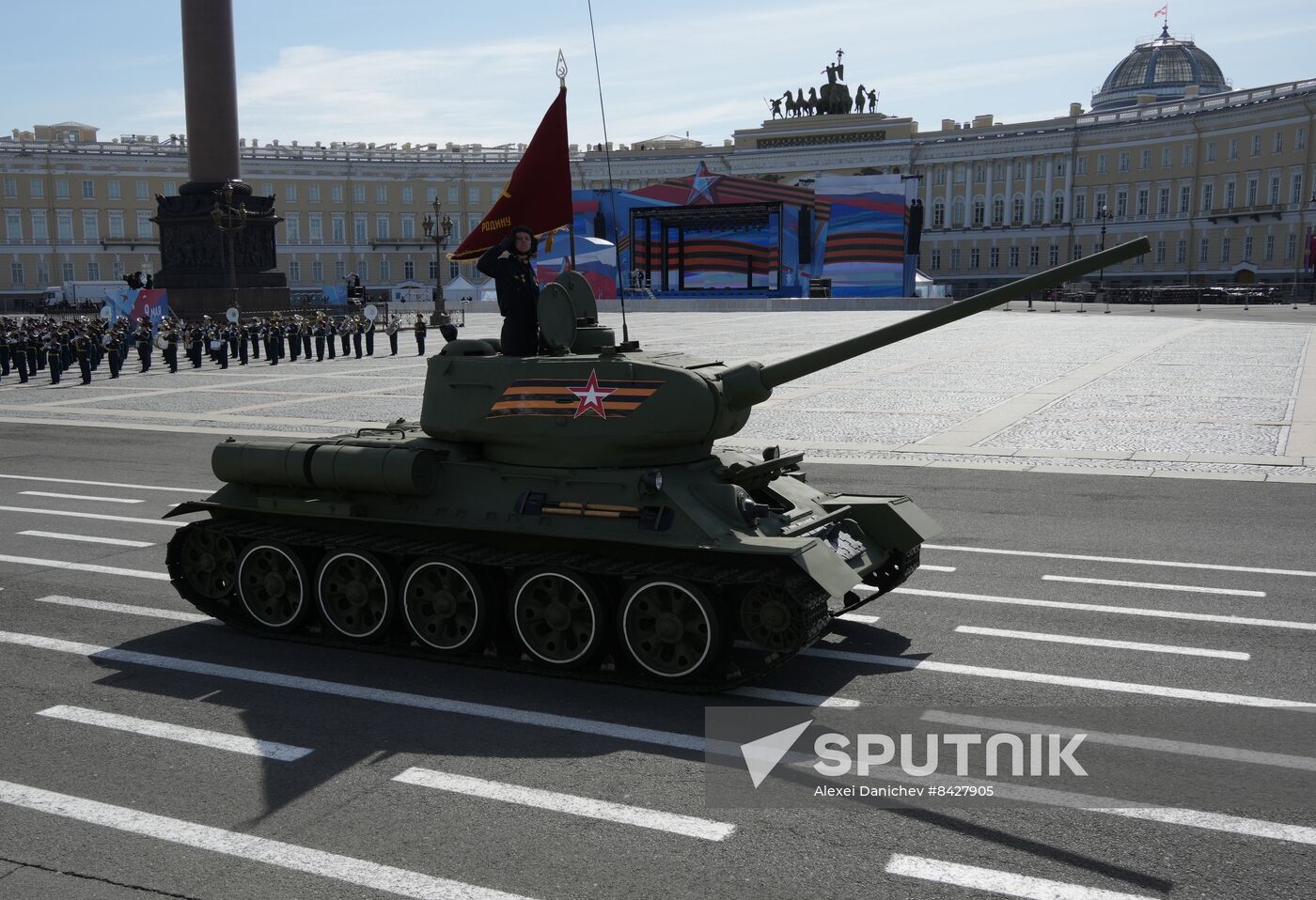 Russia Regions WWII Victory Day Parade