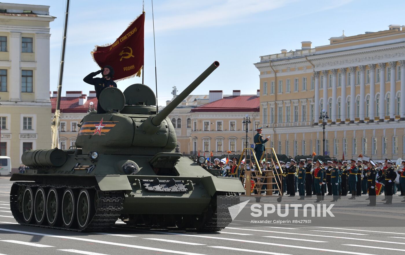 Russia Regions WWII Victory Day Parade