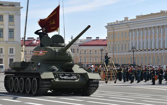 Russia Regions WWII Victory Day Parade