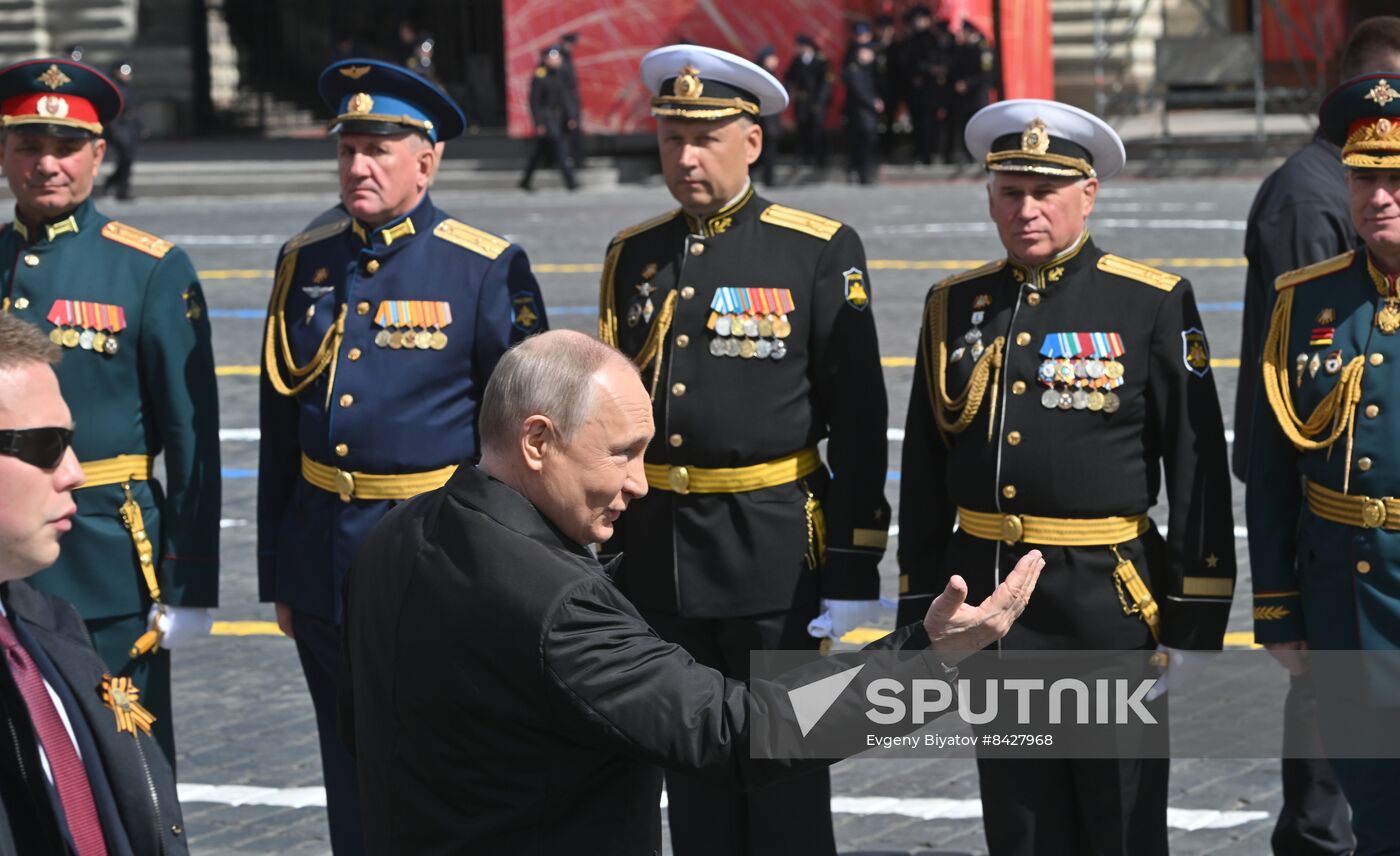 Russia WWII Victory Day Parade