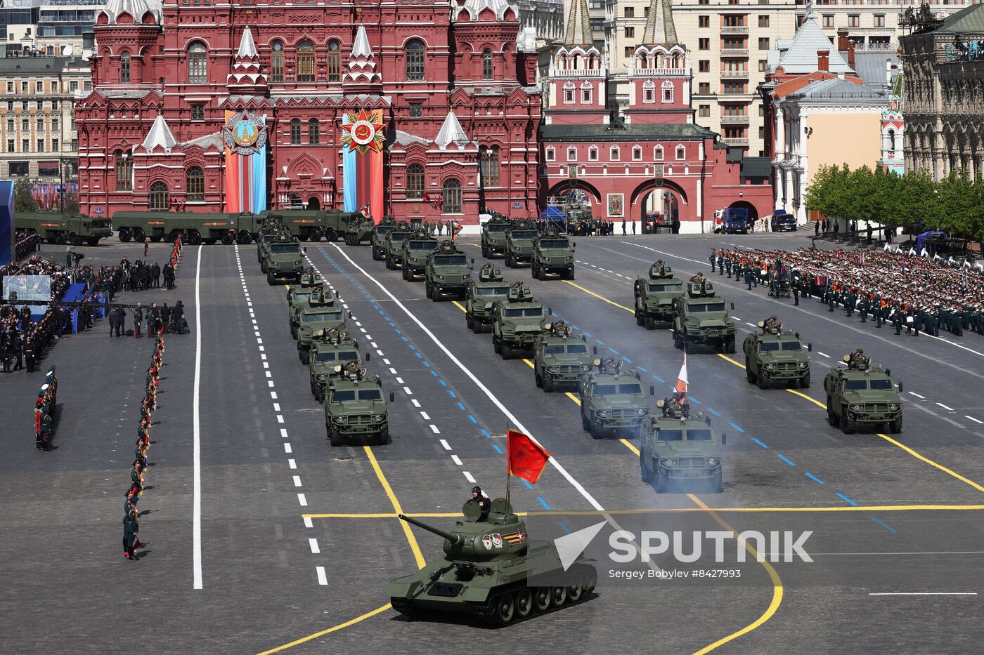 Russia WWII Victory Day Parade