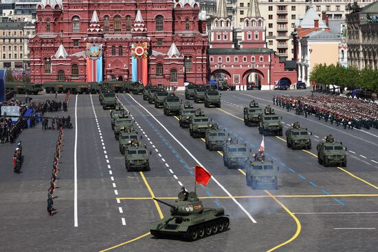 Russia WWII Victory Day Parade