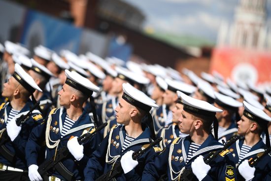 Russia WWII Victory Day Parade
