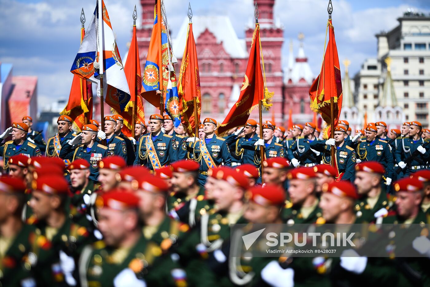 Russia WWII Victory Day Parade